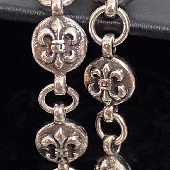 Chrome Hearts Cross Chain Sterling Silver Pendant Necklace - Picture 3 of 6